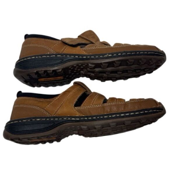 Timberland Men\'s Brown Leather Sandals. Size 10. main image 8